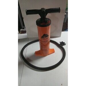 Ozark Trail Heavy-Duty Double-Action Air Pump Manual Piston Pump with 4 Adapters